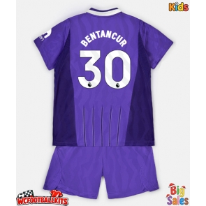 Tottenham Hotspur Rodrigo Bentancur #30 Replica Third Stadium Kit for Kids 2026-27 Short Sleeve (+ pants)